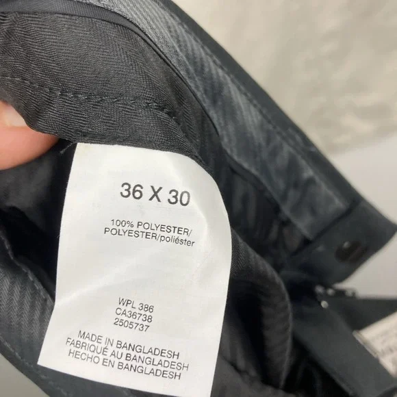 Tommy HilfigerKenneth Cole Men's Dress Pants Lot of 3 36Wx 30L Flat Front F01055